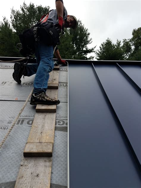 standing seam siding installation